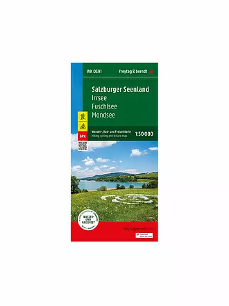 FREYTAG & BERNDT | Wanderkarte Salzburger Seenland Maßstab 1:50.000 | 